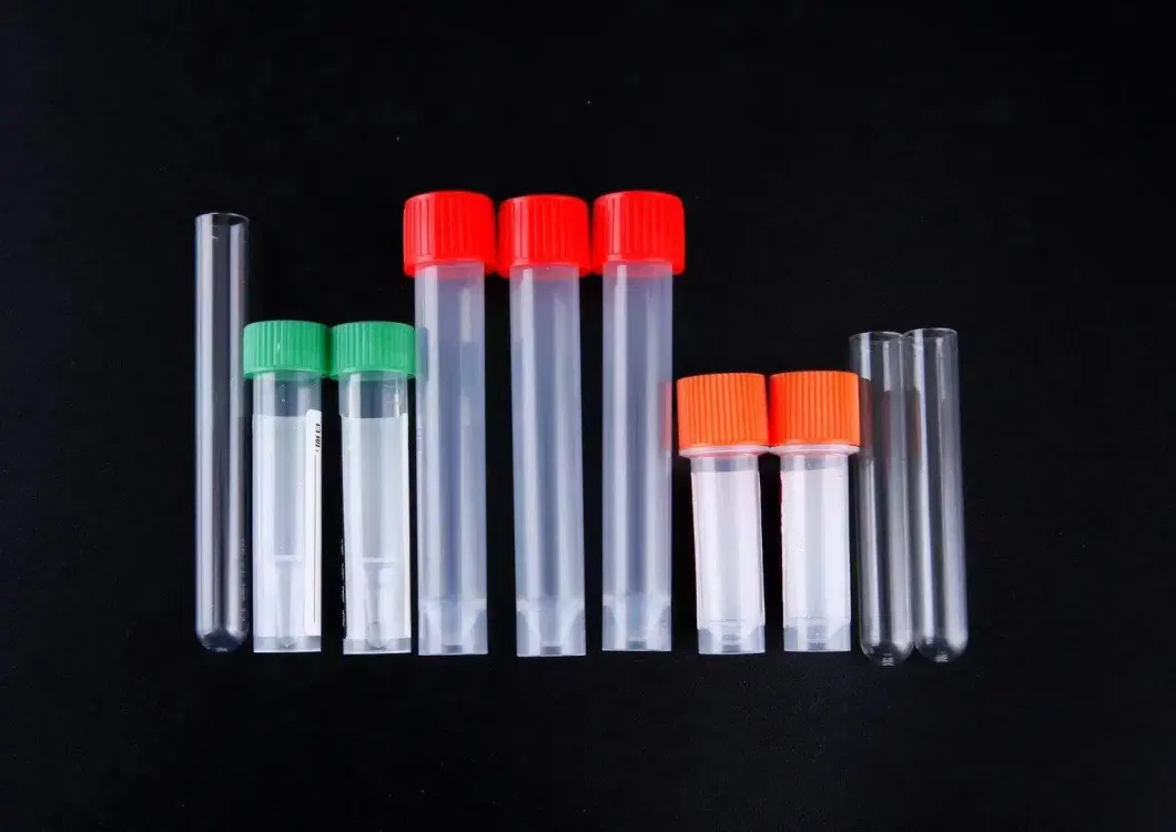 Disposables Tube Laboratory Micro Freezing Tube Plastic Cryovials Tube 0.5ml 1ml 1.5ml 2ml 5ml