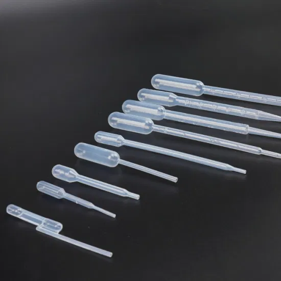 Pipetas sorológicas plásticas para transferência precisa (1ml / 1,5ml / 3,5ml/5ml)