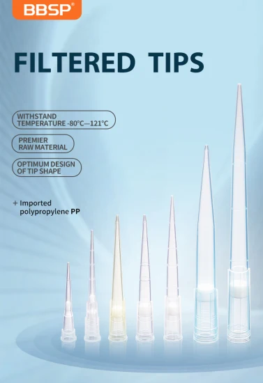 Laboratório descartável estéril universal amarelo azul claro sucção 10ul 200ul 1000ul micro pipeta filtro dicas